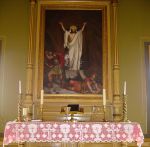 Upprisan altaristafla eftir Anker Lund