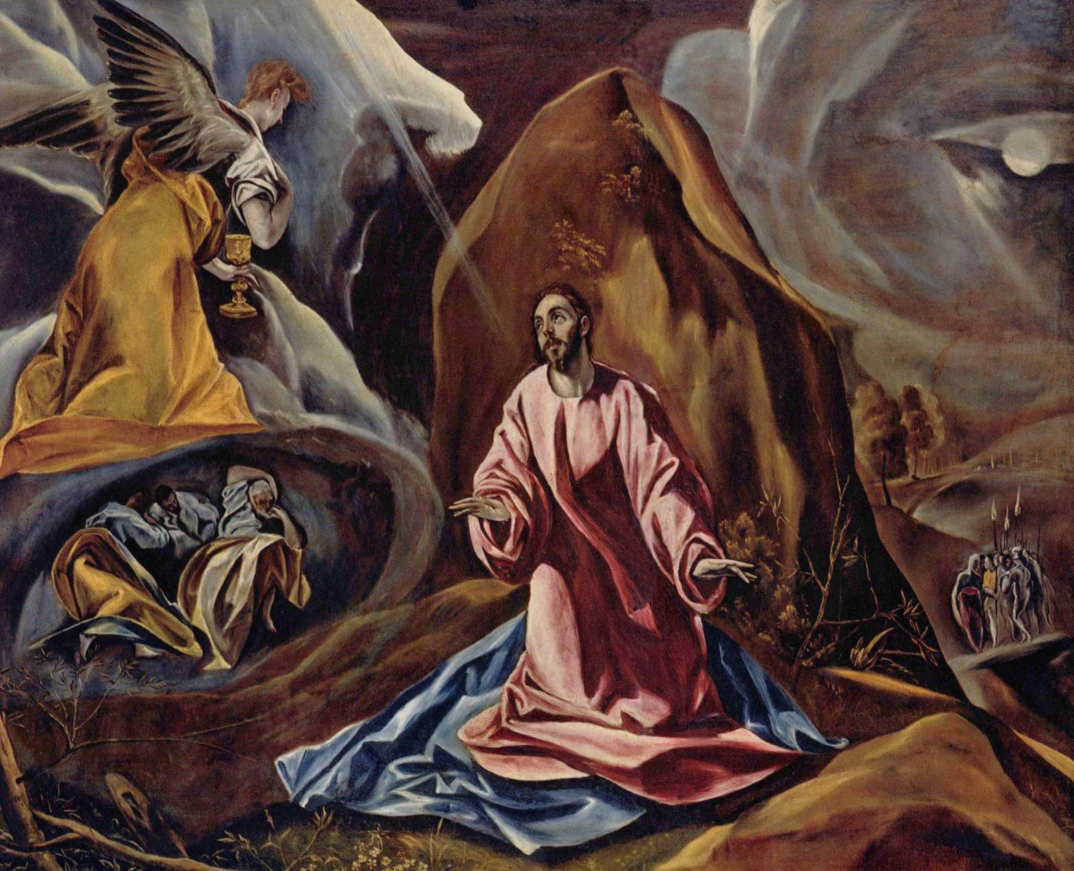 Angistin í garðinum eftir El Greco