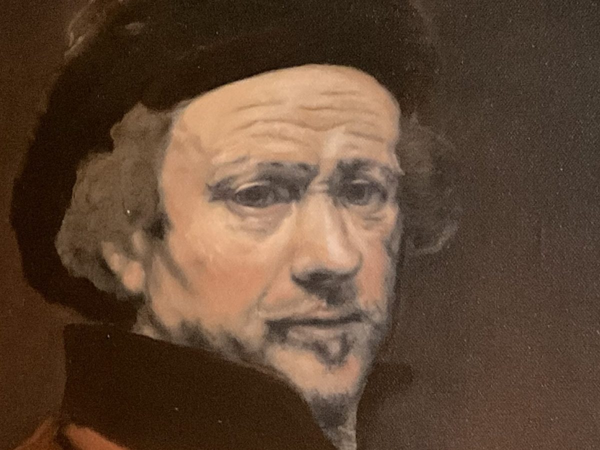 Kópía af sjálfsmynd eftir&nbsp;Rembrant